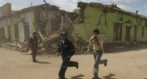 Chile rung chuyển bởi dư chấn